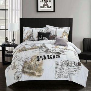 Casa Paris J'Adore 5-Piece Bedding Comforter Set